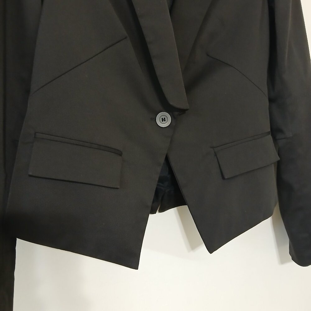 Bcbgeneration Black One-Button Blazer Women’s Siz… - image 7